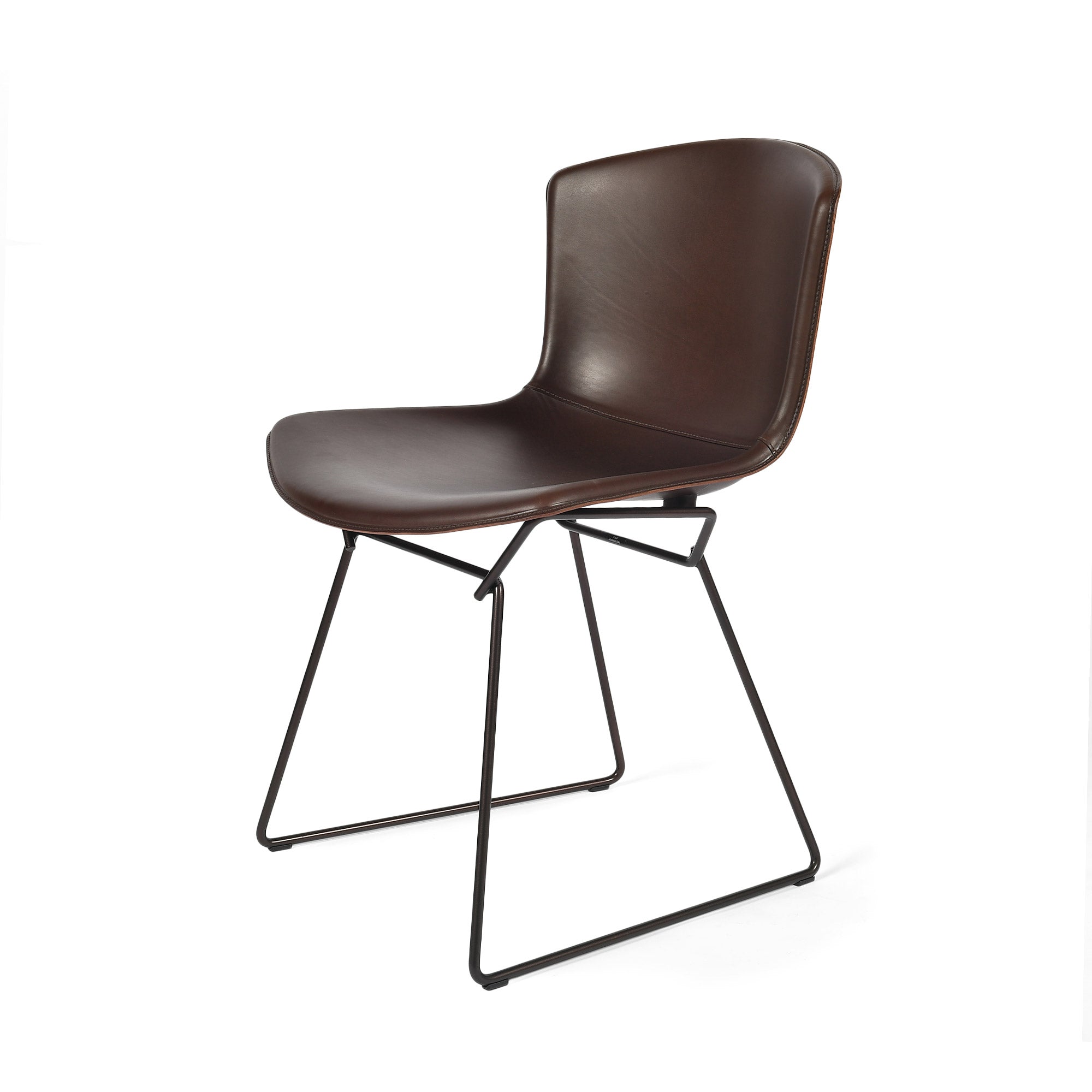 Bertoia%20Side%20Chair%20in%20Cowhide%20-%20Dark%20Brown image 4