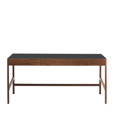 Domus 3-Drawer Desk Walnut