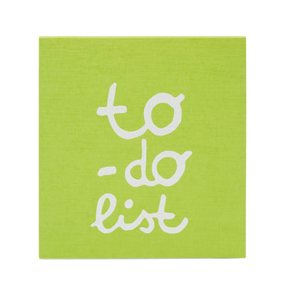 To Do List Notepad - Green (Lime)