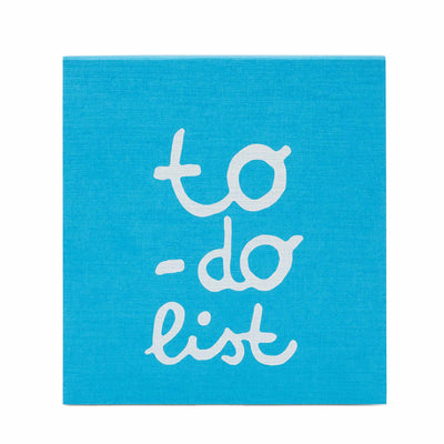 To Do List Notepad - Blue (Turquoise)