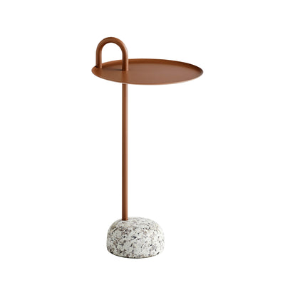 Bowler Side Table - Pale Brown