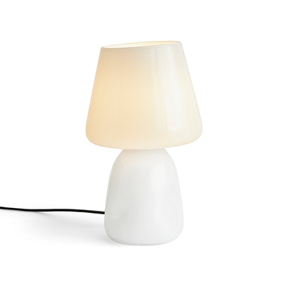 Apollo Table Lamp Shade - White Opal Glass