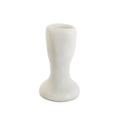 Small Candlestick - White