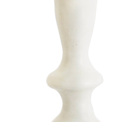 Medium Candlestick - White