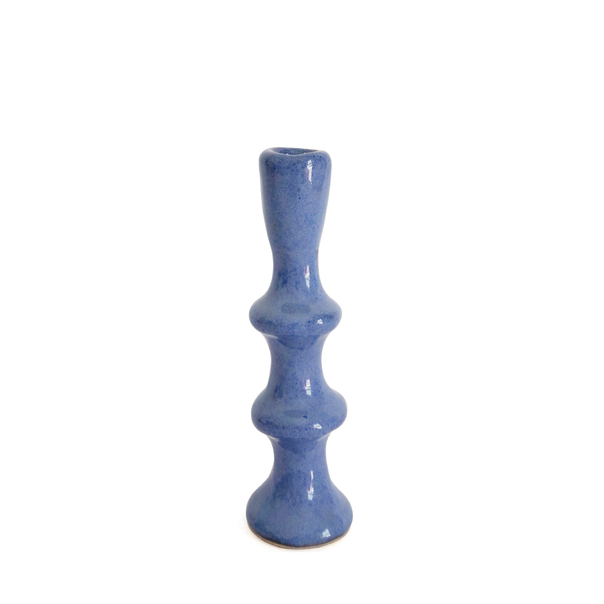 Large Candlestick - Indigo Blue image 1