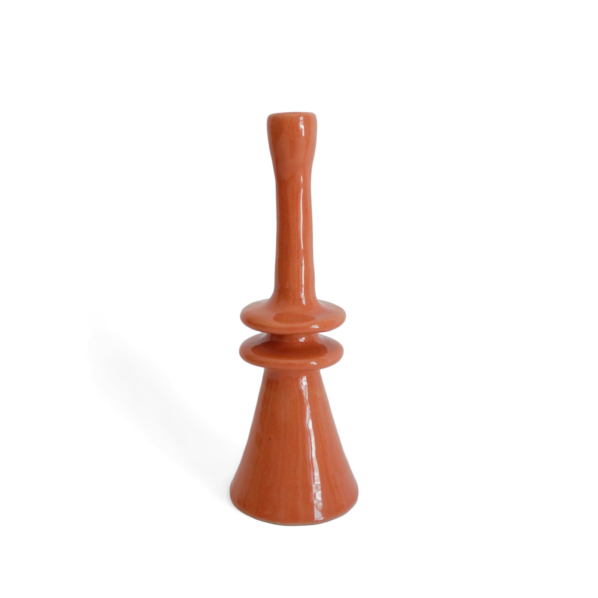 Geometric Candlestick - Coral image 1