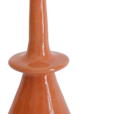 Geometric Candlestick - Coral