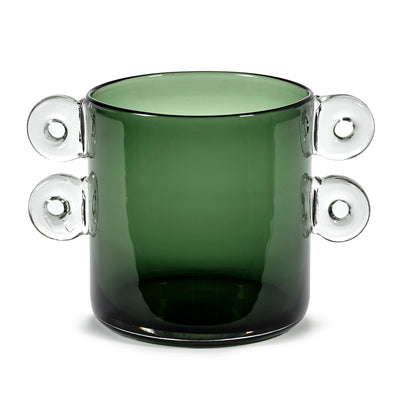 Wind & Fire Vase - Dark Green