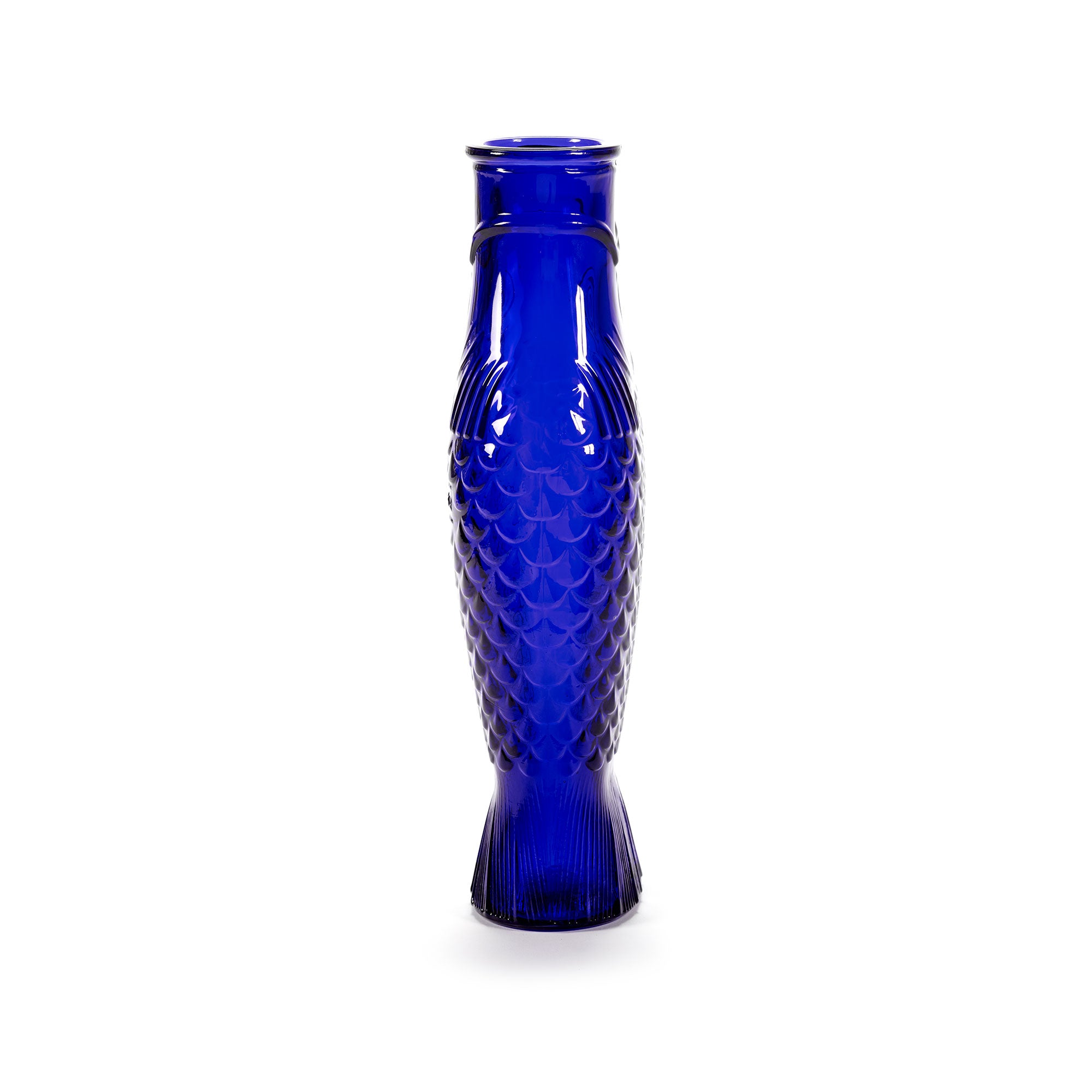 Fish & Fish Bottle - Cobalt Blue  image 3