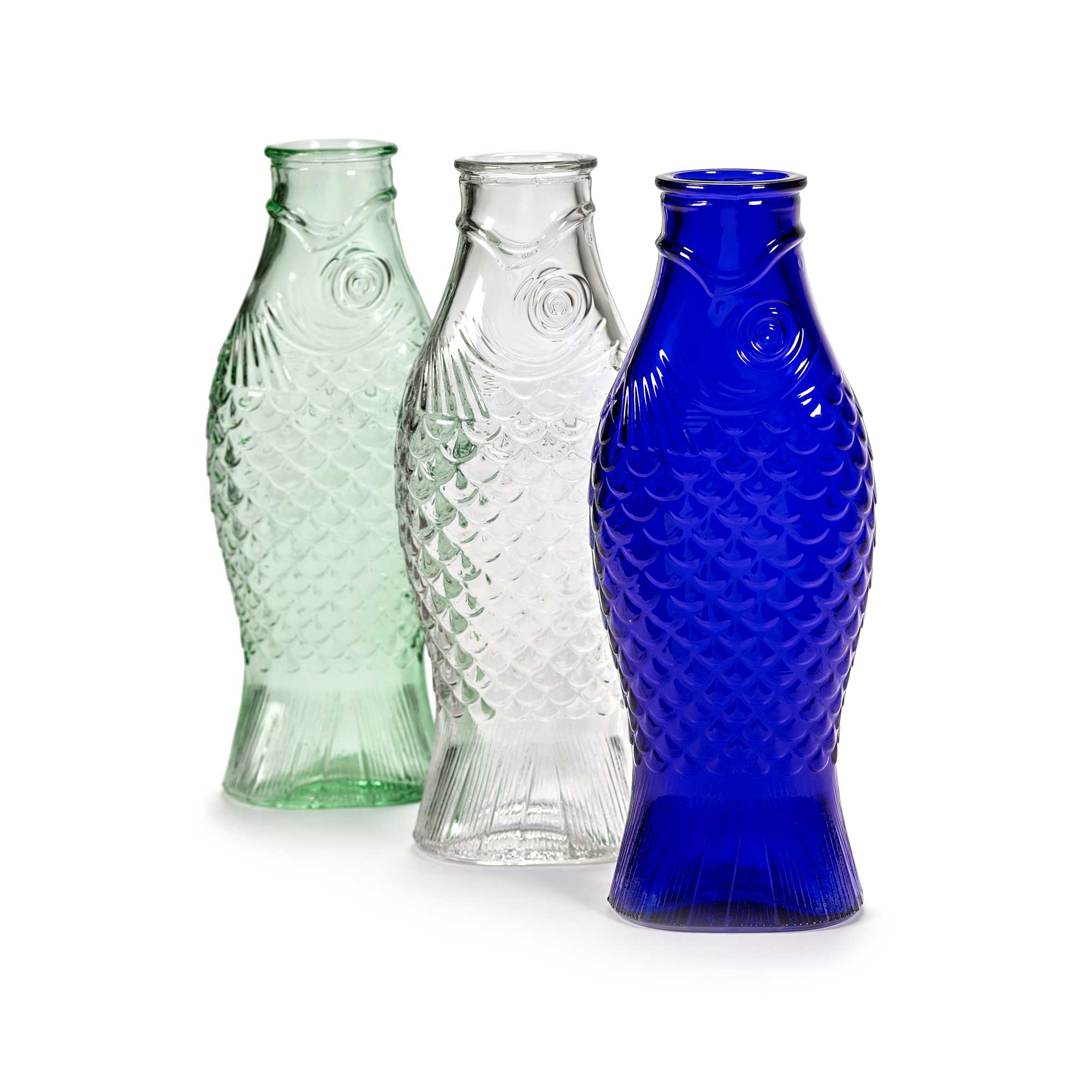 Fish & Fish Bottle - Cobalt Blue  image 5