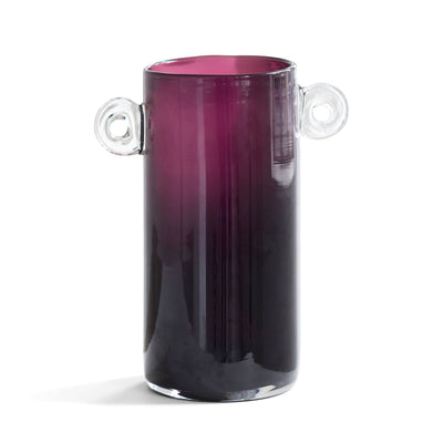 Wind & Fire Vase - Aubergine