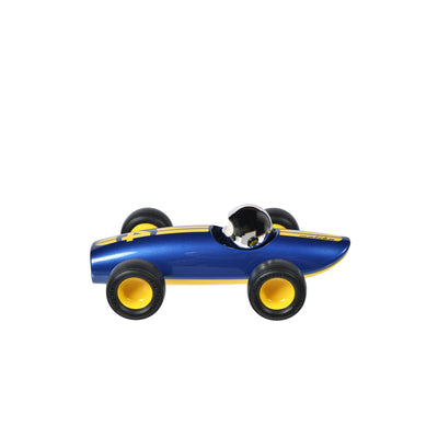 Malibu Lucas - Metallic Blue and Yellow Car