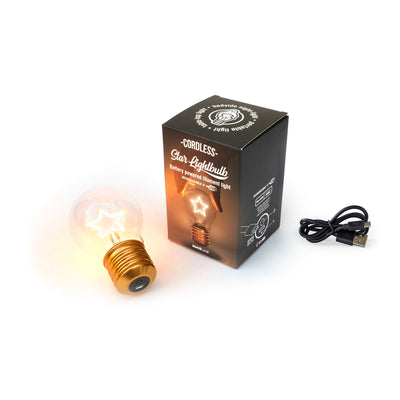 Cordless Star Lightbulb