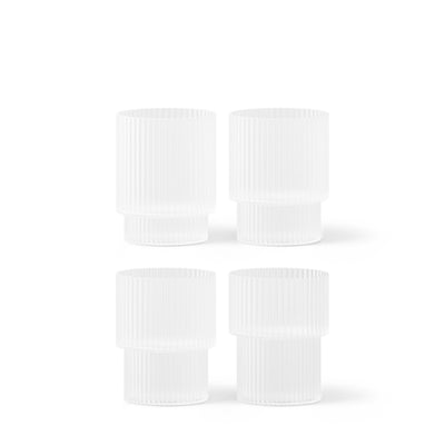 Ripple Glasses Set of 4 - Clear