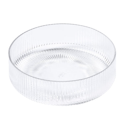 Ripple Serving Bowls Set of 4 - Clear