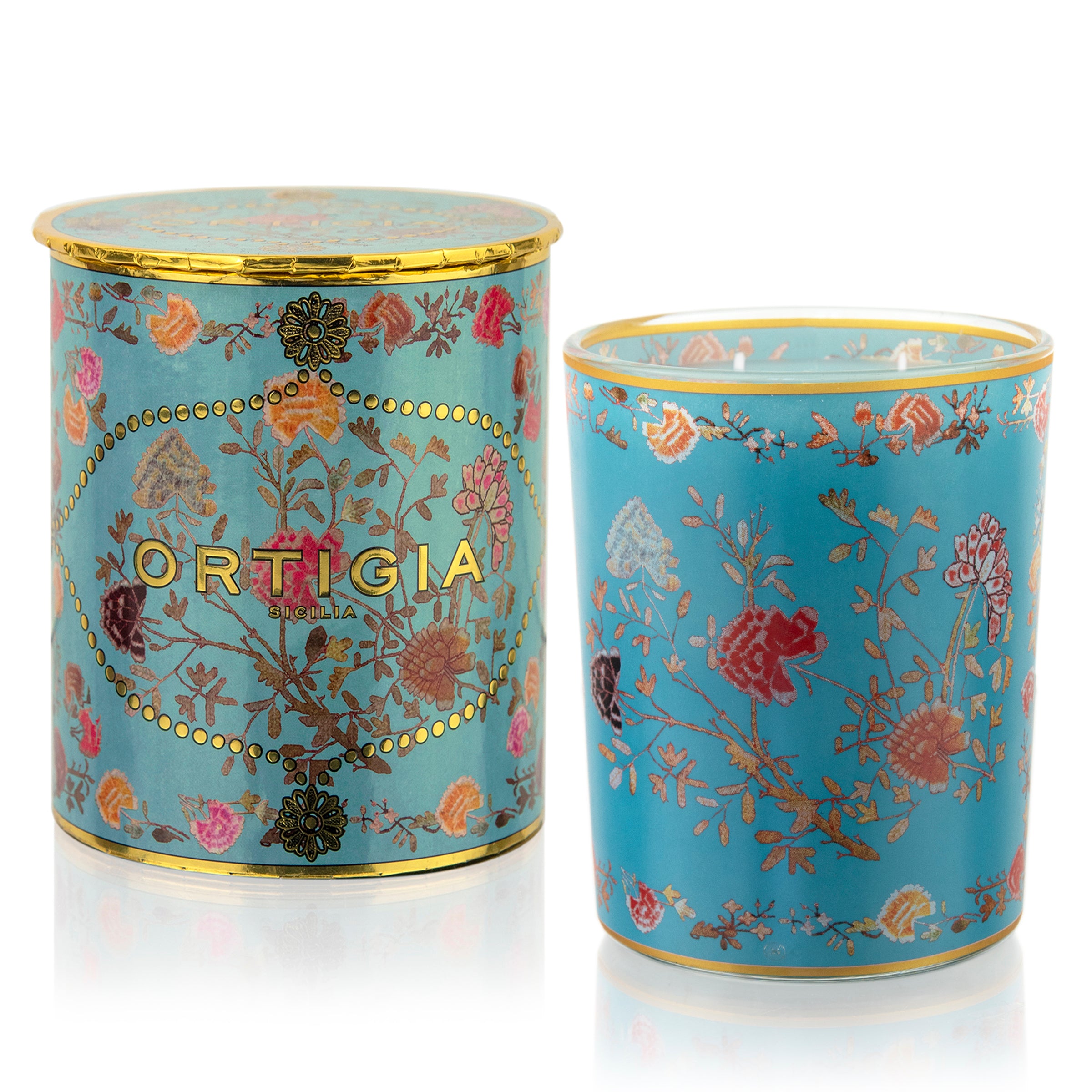 Florio Decorated Candle - Medium image 1