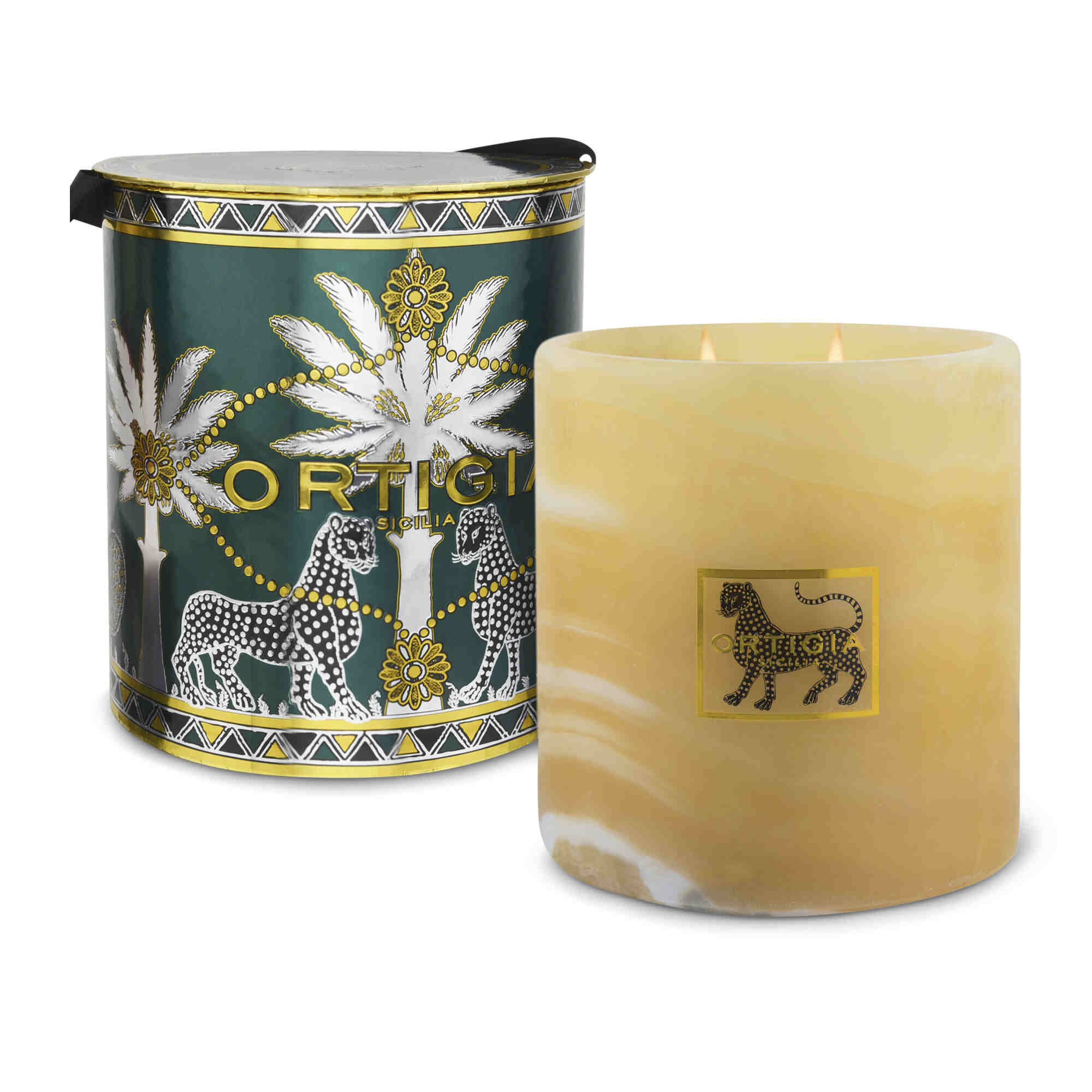 Zagara Alabaster Candle - Large image 1