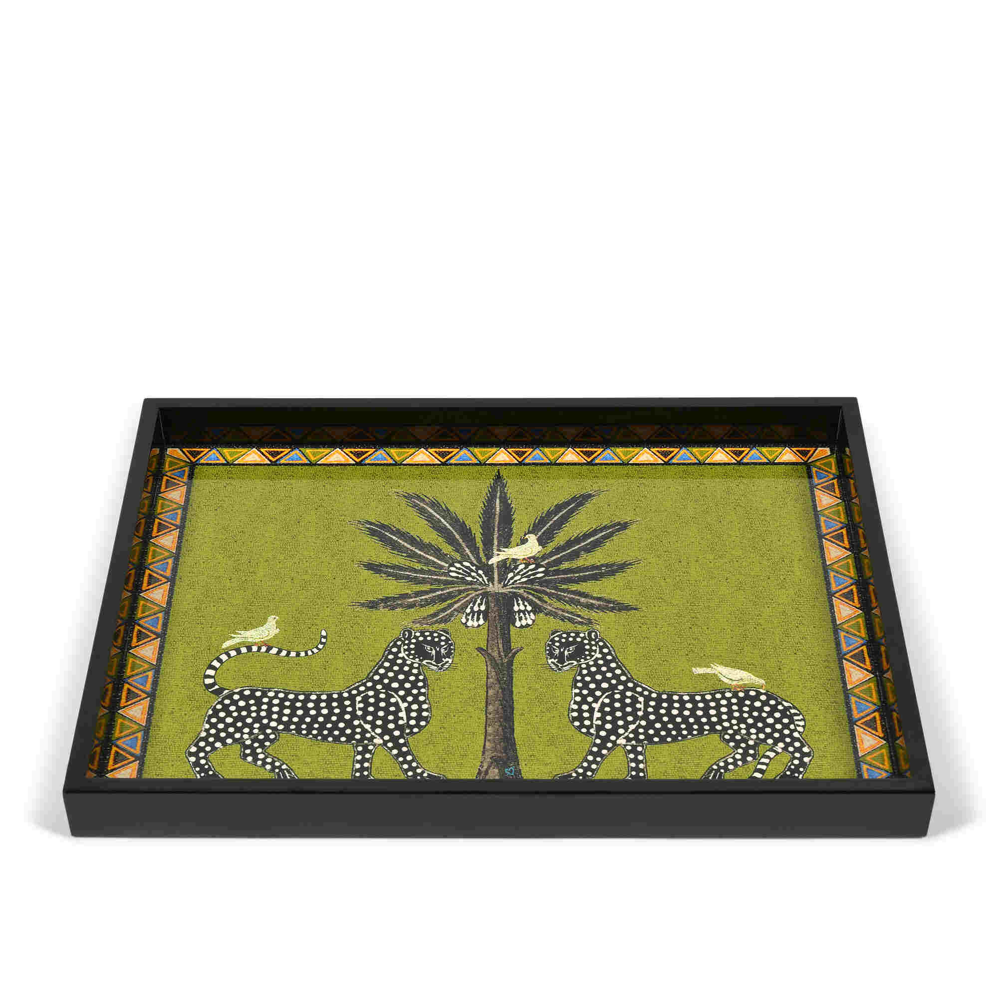 Green Mosaico Tray - Large  image 2