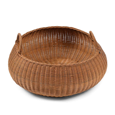 Braided Basket Low - Natural