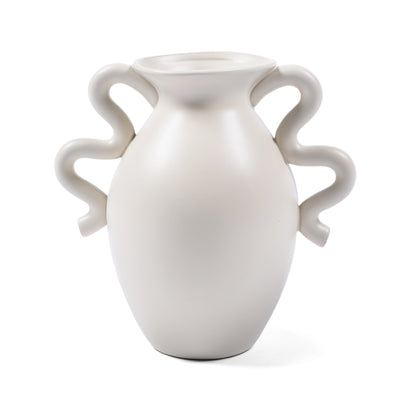 Verso Table Vase - Cream