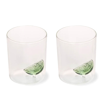 G&T Lime Tumblers Set of 2 Pieces