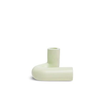 Templo Candle Holder - Olive Green