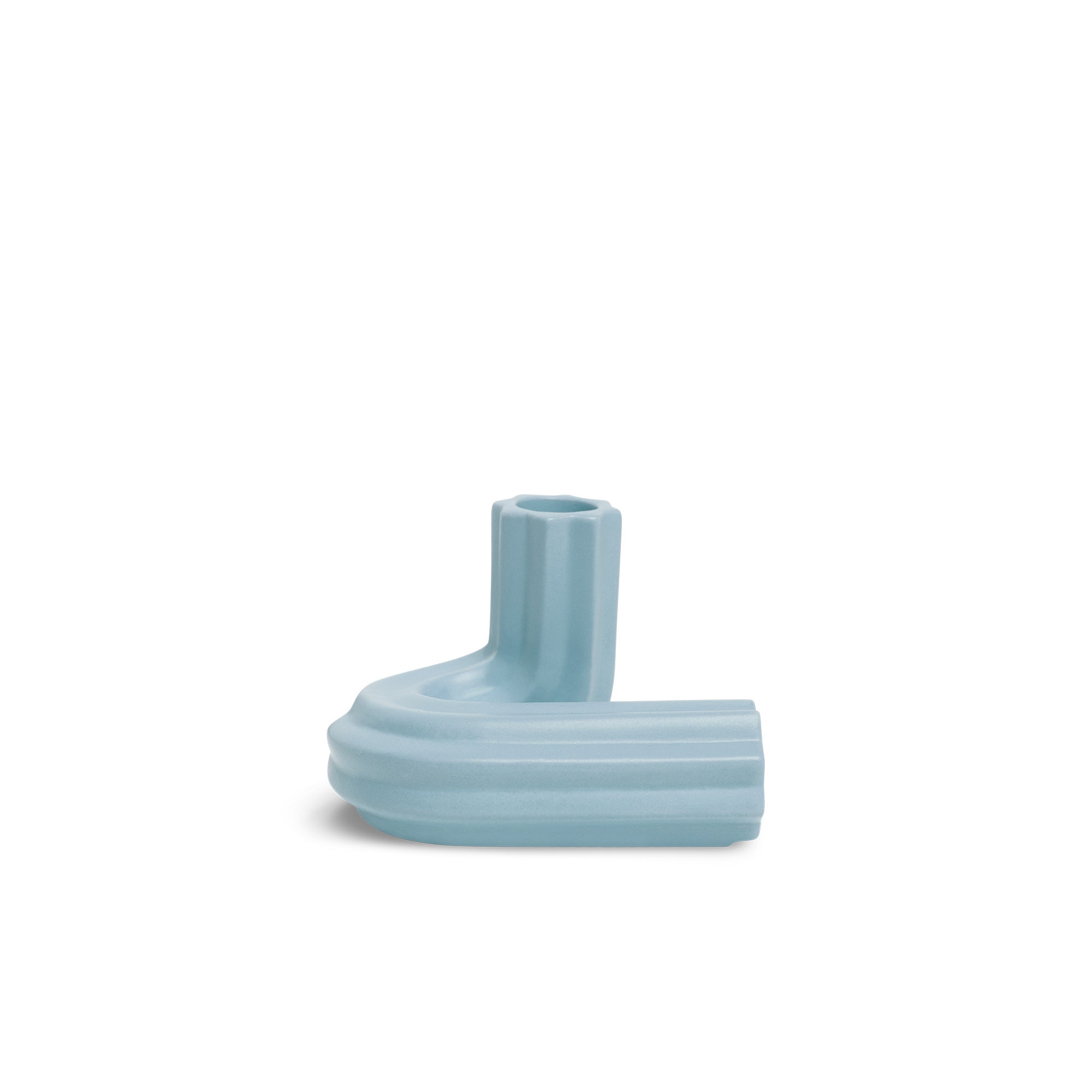 Templo Candle Holder - Blue Grey image 1