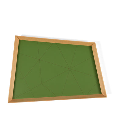 Large Vintage Tray - Green