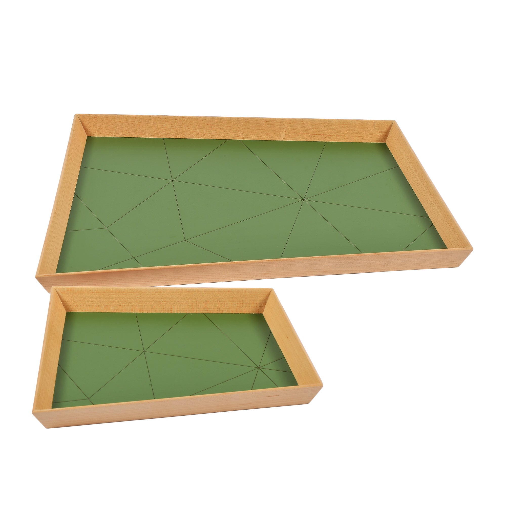 Large Vintage Tray - Green  image 4