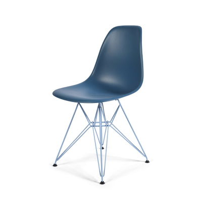 Eames Plastic Side Chair DSR Blue