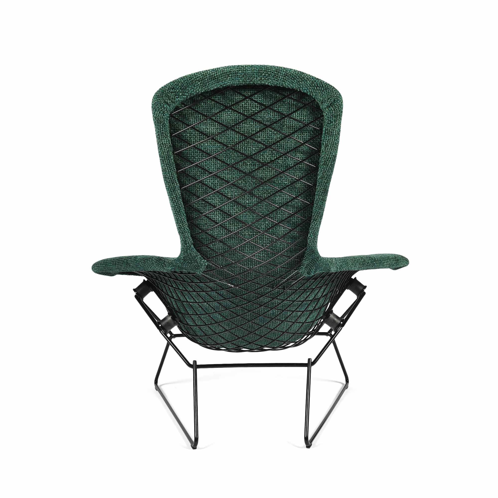 Bertoia High Back Armchair - Emerald Green image 3