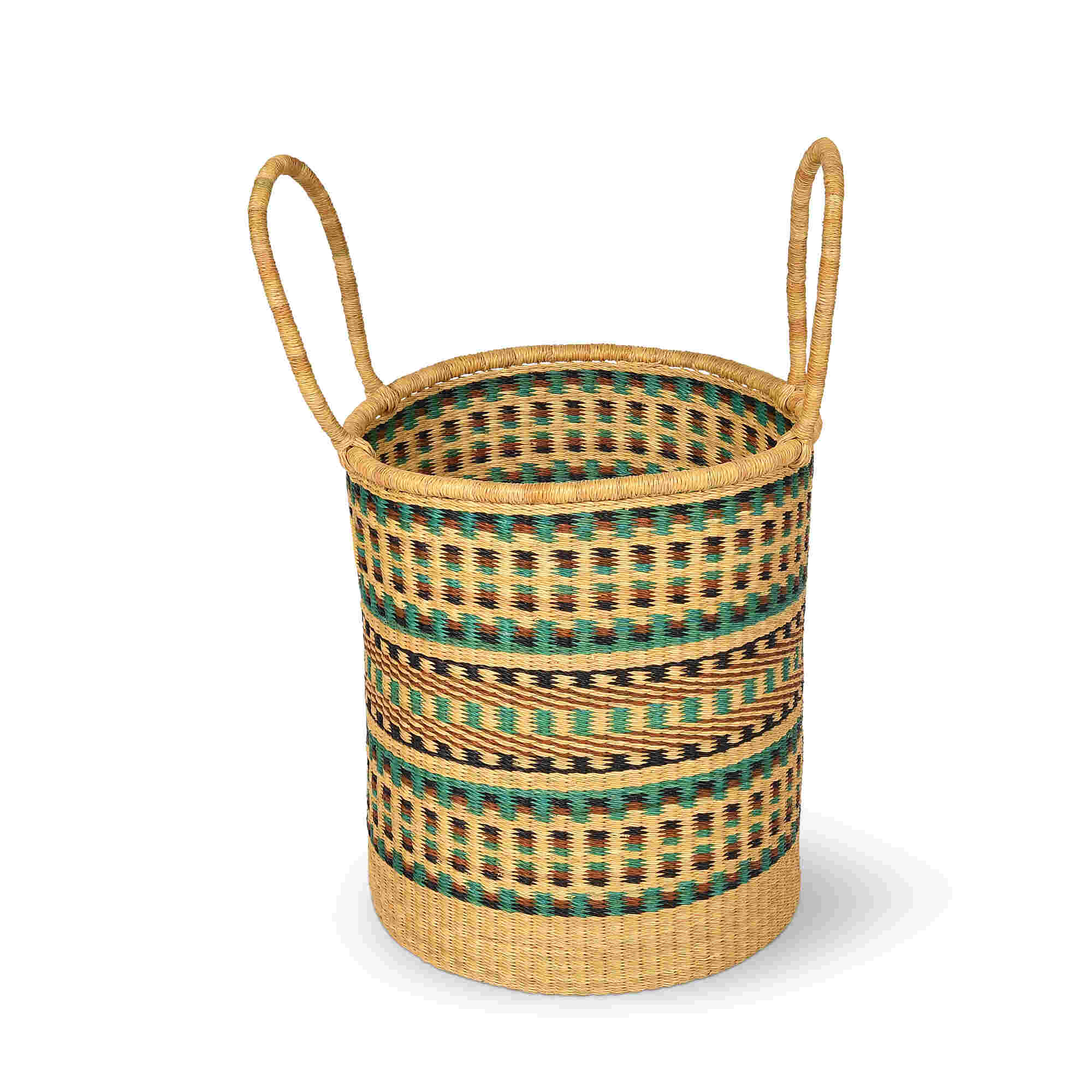 NGOZI: Log Basket - Medium