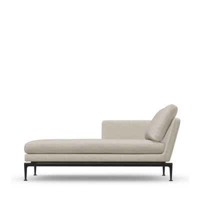 Suita Classic Small Left Chaise Longue in Savanna Pearl Melange