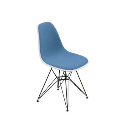 Eames Plastic DSR Side Chair - Blue & Ivory