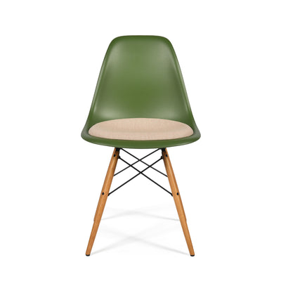 Eames DSW Plastic Side Chair , Green