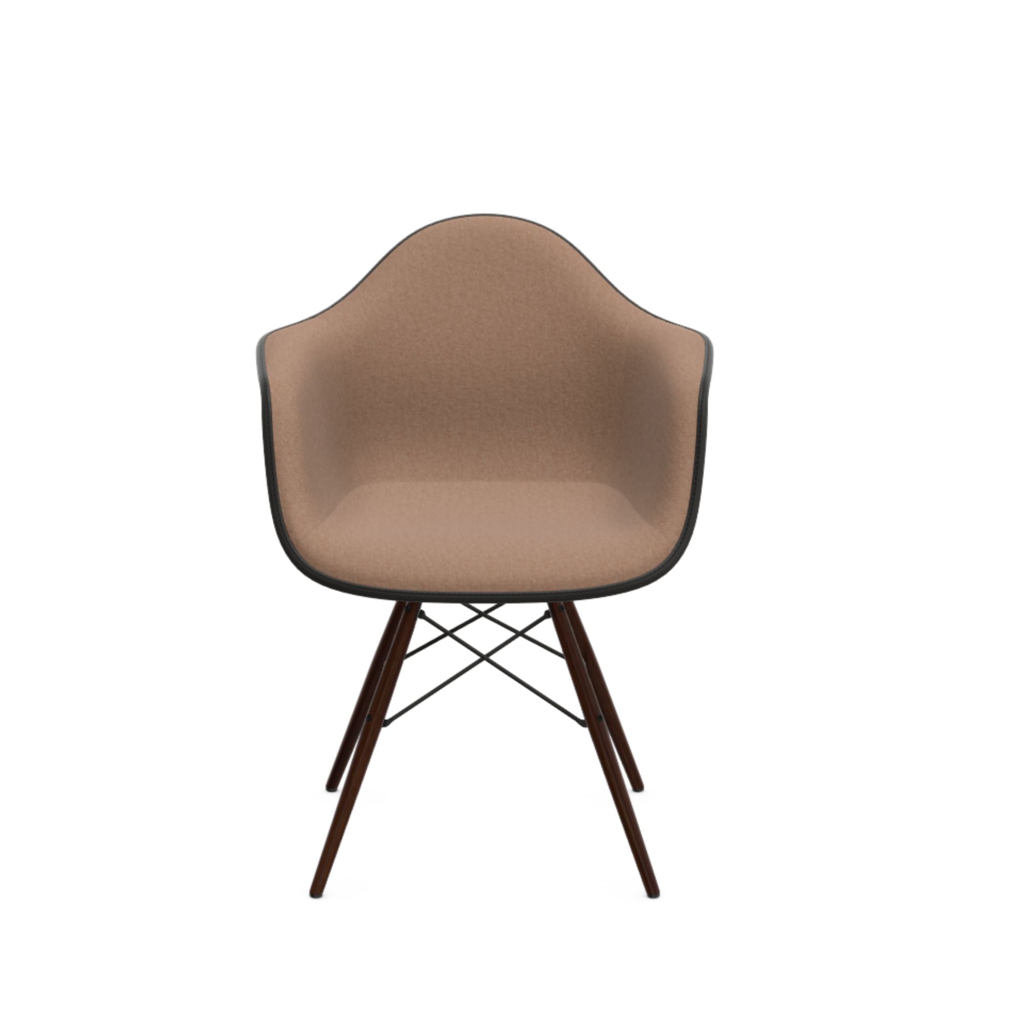 Eames DAW Plastic Armchair Full Upholstered