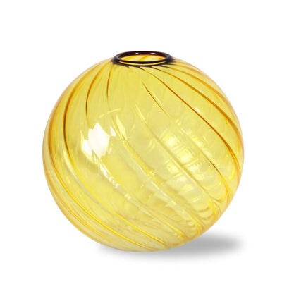 Spiral Vase - Yellow