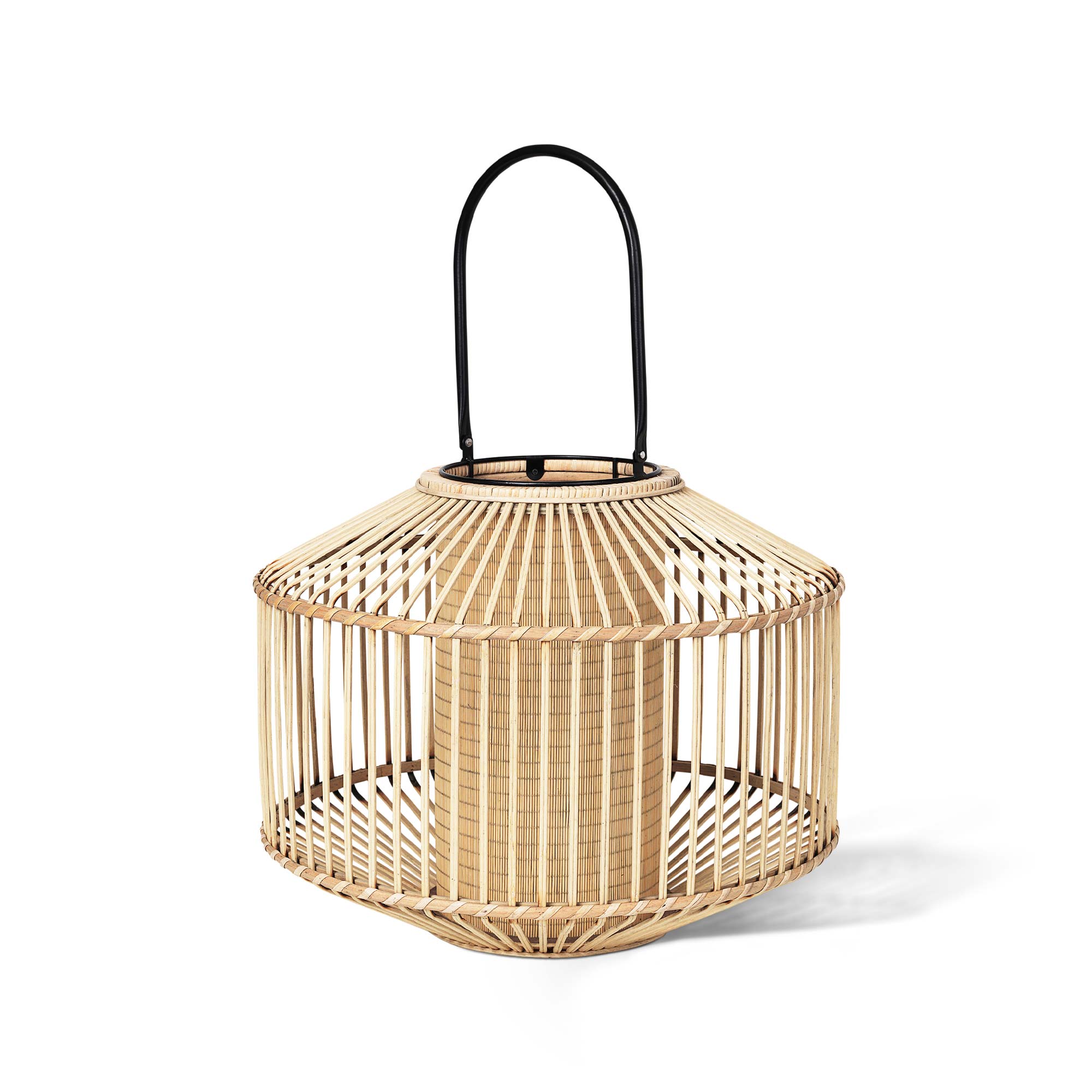 Flax Bamboo Lantern - Large