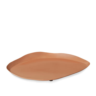 Mie Metal Tray - Nut Brown