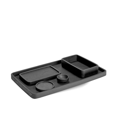 Passe-Partout Wood Rectangular Tray