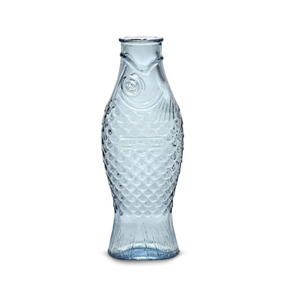 Fish & Fish Bottle - Blue