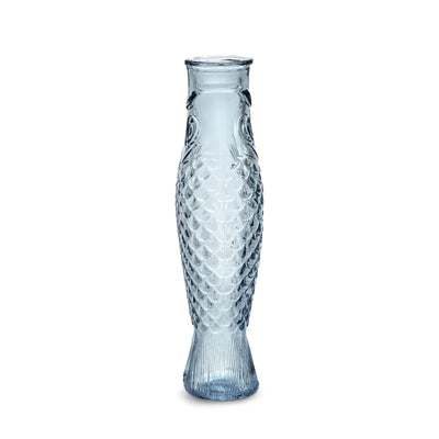 Fish & Fish Bottle - Blue