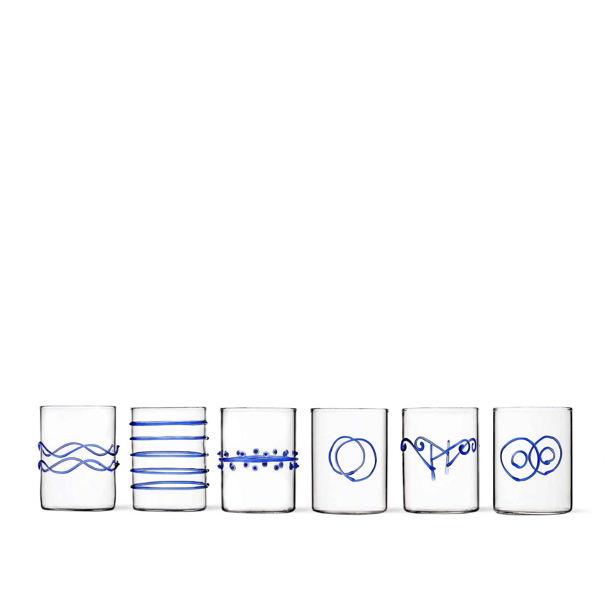 Deco Blu 6 pcs Shot Assorted