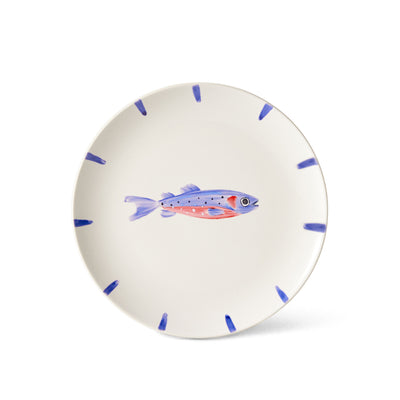 Gone Fishing Danio Dinner Plate