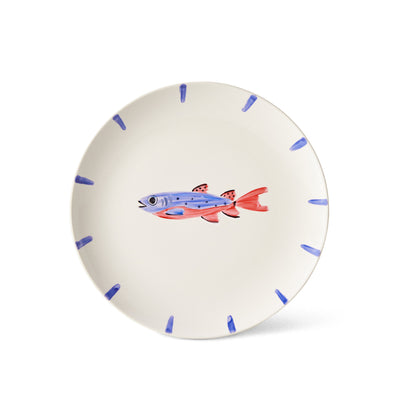 Gone Fishing Tetra Dinner Plate