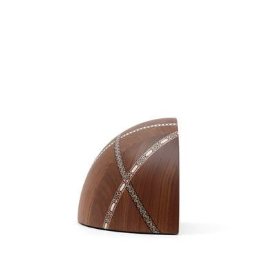 Marquetry Mania Book Stopper - Brown