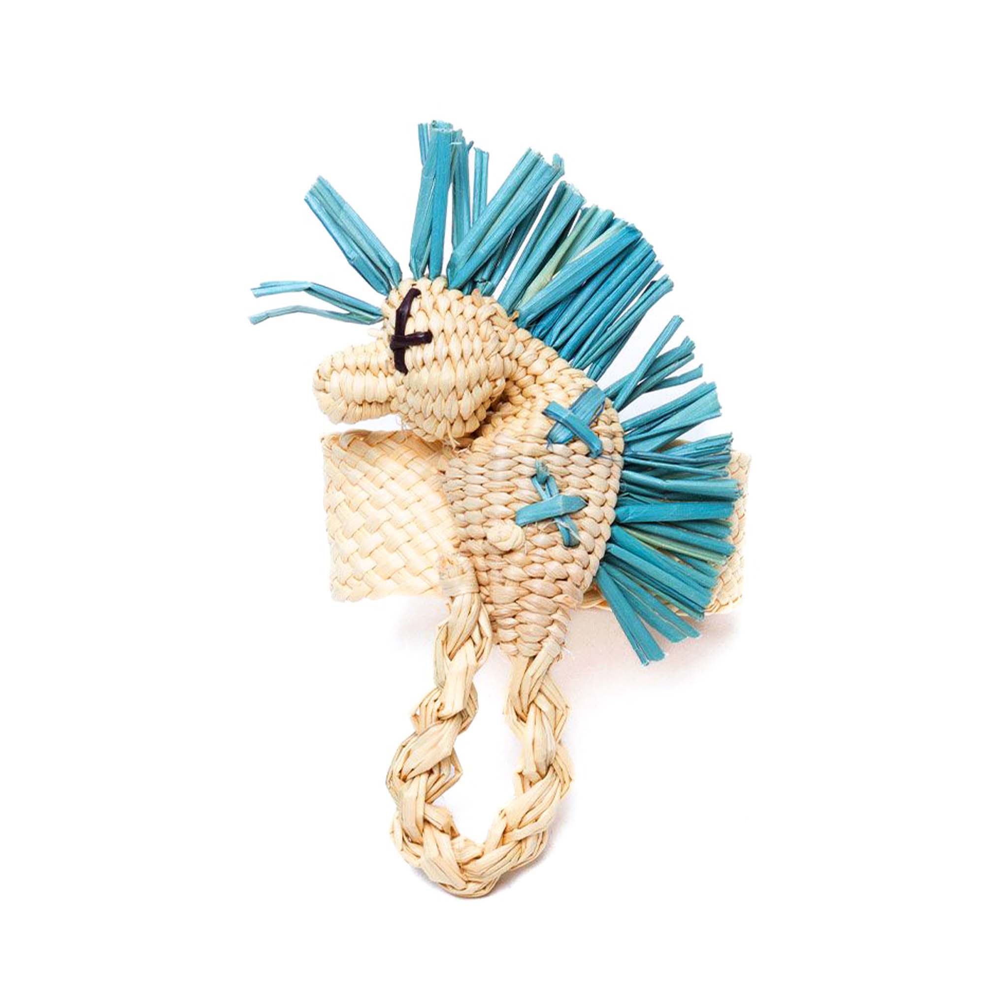 Iraca Sea Napkin Ring - Sea Horse