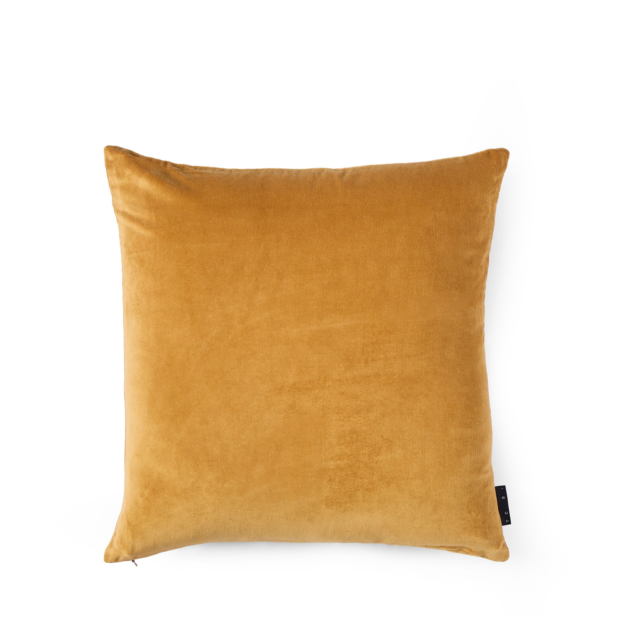 Velvet Double sided Cushion Cover - Ochre