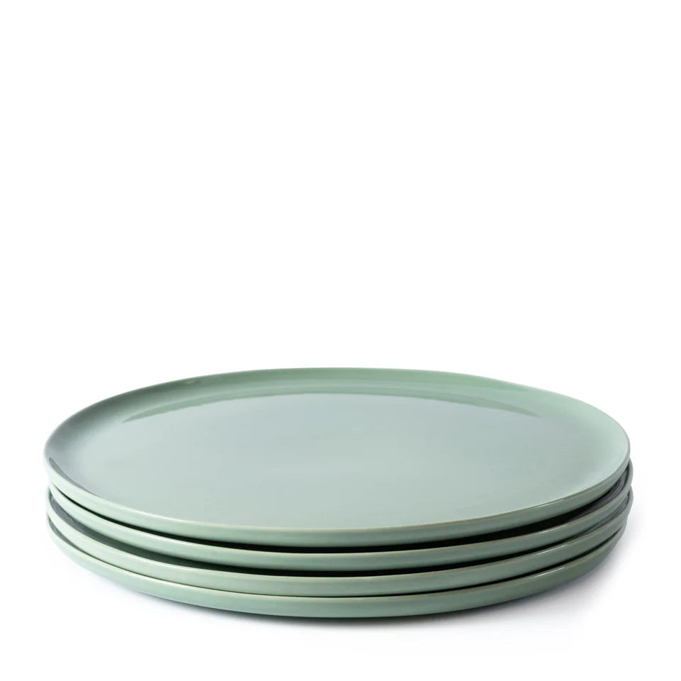 Luna Celadon Dinner Plate 27cm Set - 4 Pcs