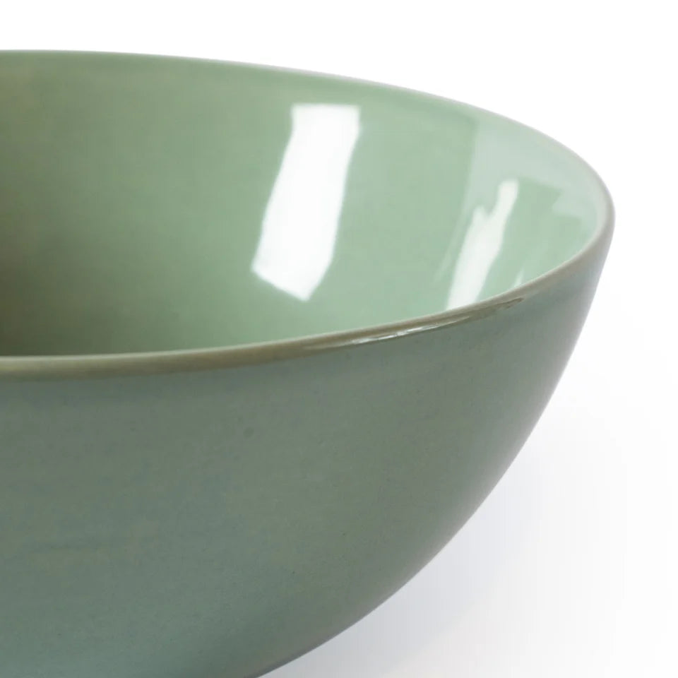 Luna Celadon Cereal Bowl 17cm Set - 4 Pcs